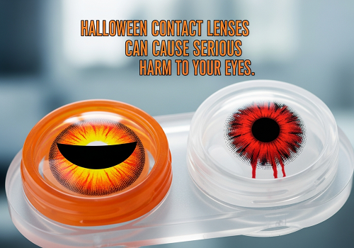 لنزهای تماسی هالووین می‌تونن آسیب جدی به چشماتون بزنن
