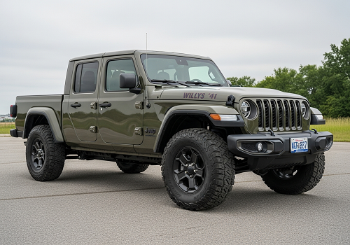 جیپ Gladiator Willys ’۴۱ مدل ۲۰۲۶، سختی نظامی به سبک M715 رو برمیگردونه! جیپ Gladiator Willys ’۴۱ مدل ۲۰۲۶، سختی نظامی به سبک M715 رو برمیگردونه!